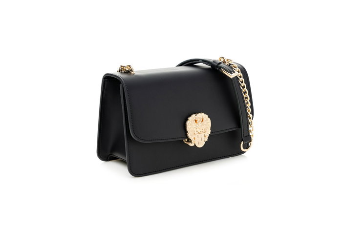 Vince Camuto Bolso Bandolera Amore Negro Piel de Polivinilo 24x10x15 cm